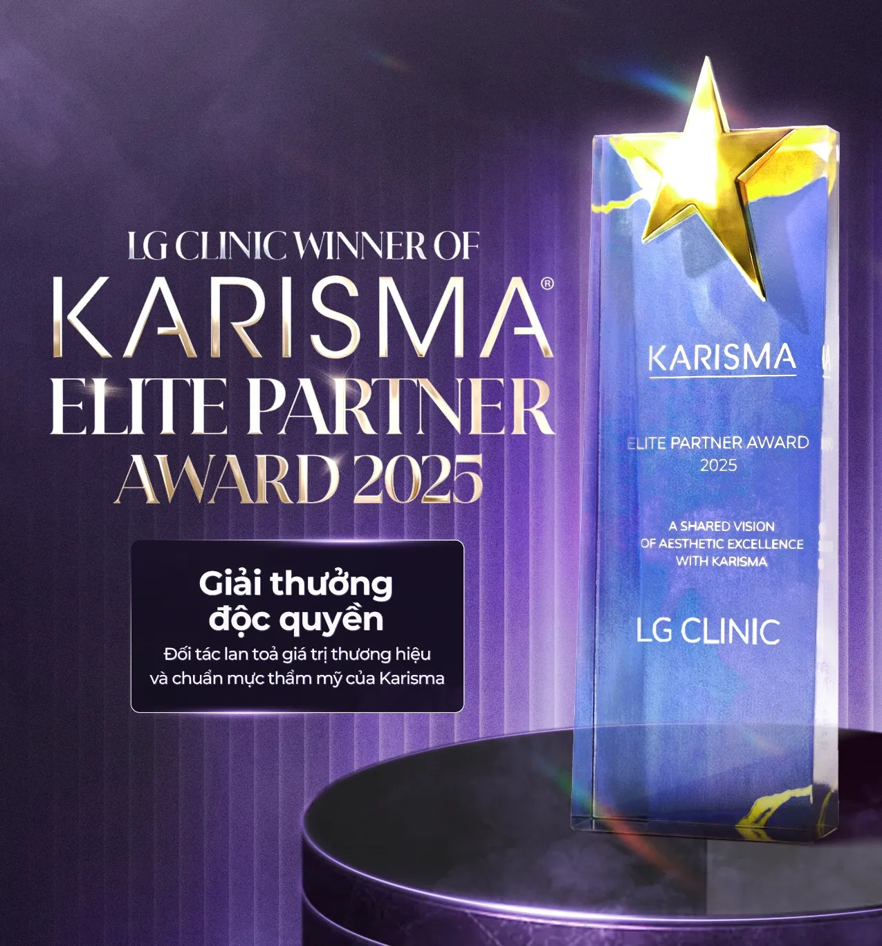 Banner giải thưởng Karisma 2025 mới MB