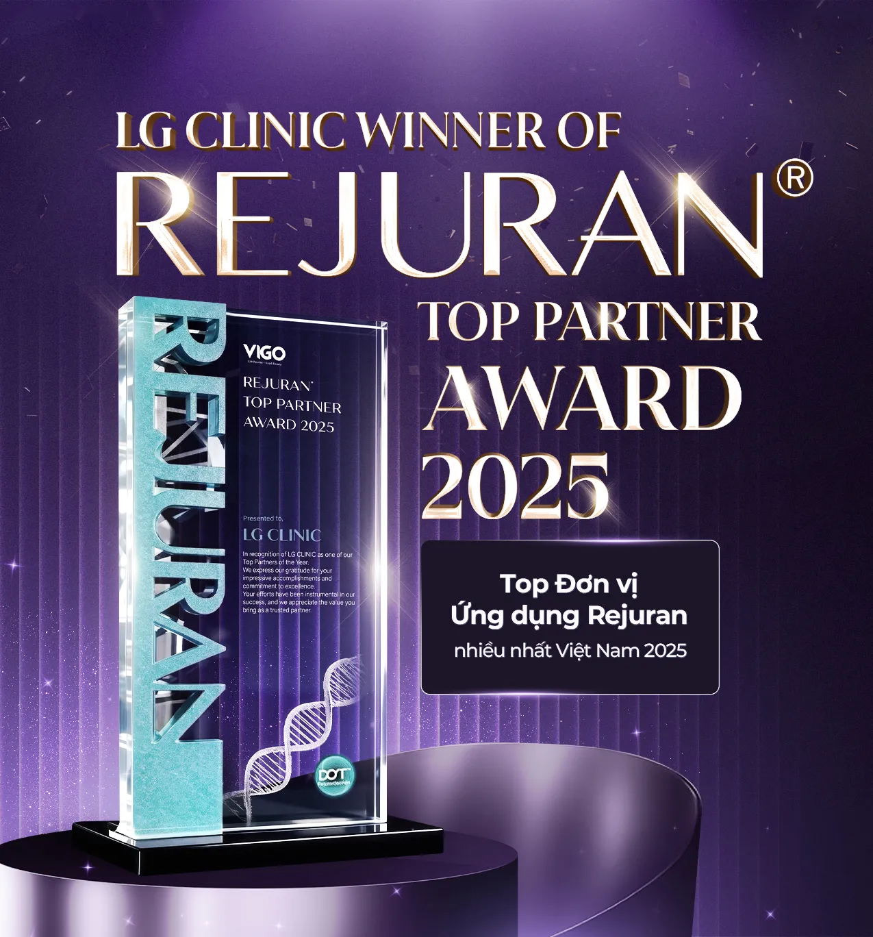 Banner giải thưởng Rejuran 2025 MB