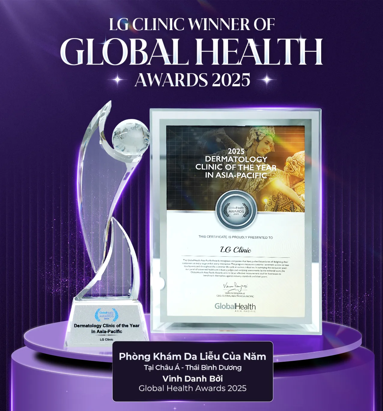 Banner Global Health Awards 2025 mới MB