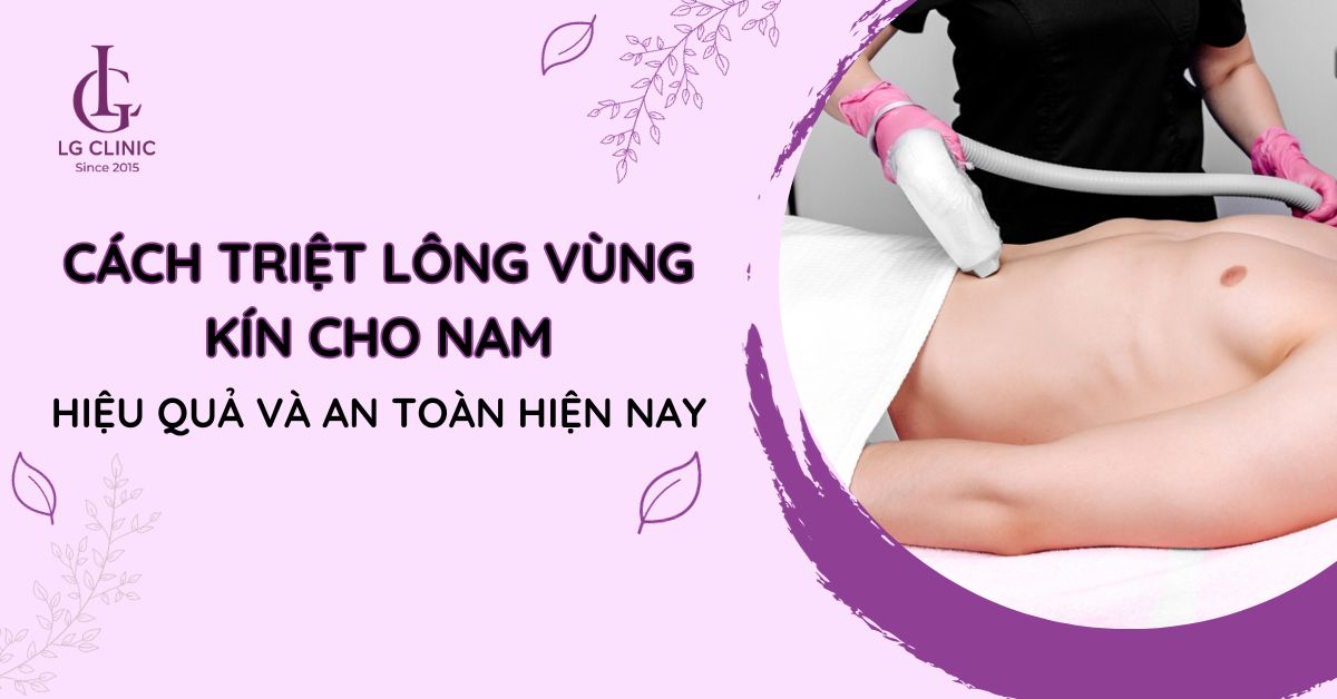cách triệt lông vùng kín cho nam