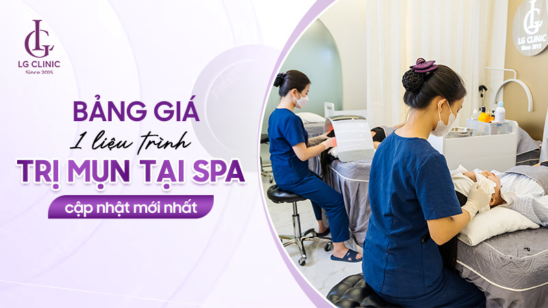 Liệu trình trị mụn tại spa giá bao nhiêu
