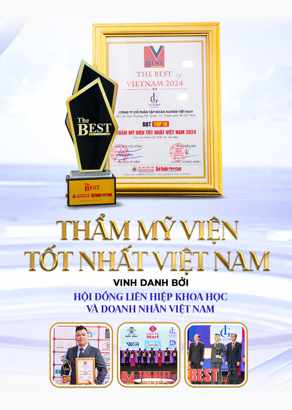 Thẩm mỹ viện tốt nhất việt nam 2024