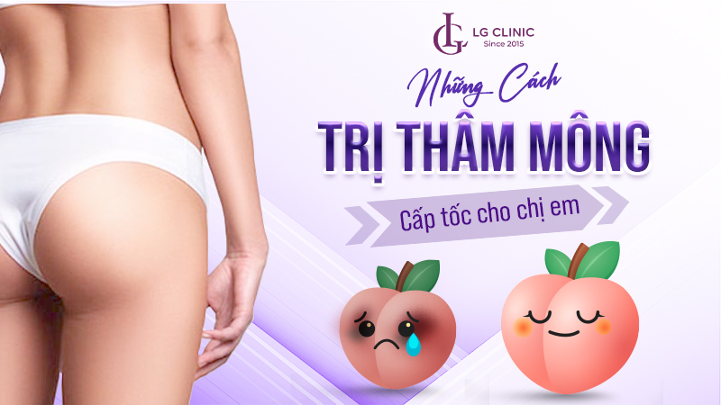 trị thâm mông