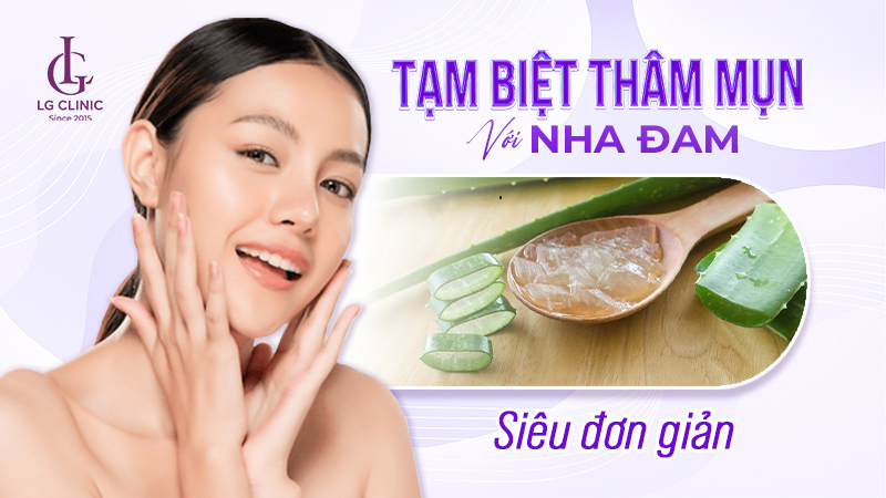 cách làm mặt nạ nha đam trị thâm mụn