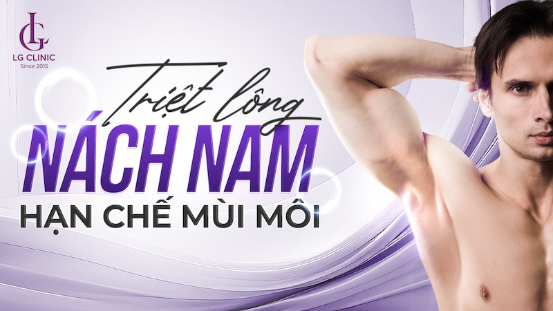 triệt lông nách nam giới