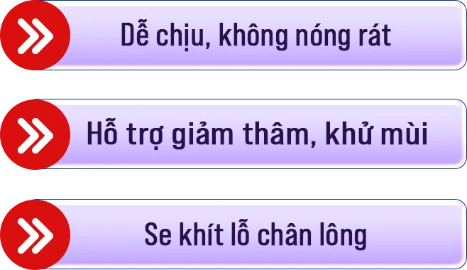 Feedback ưu đãi triệt lông