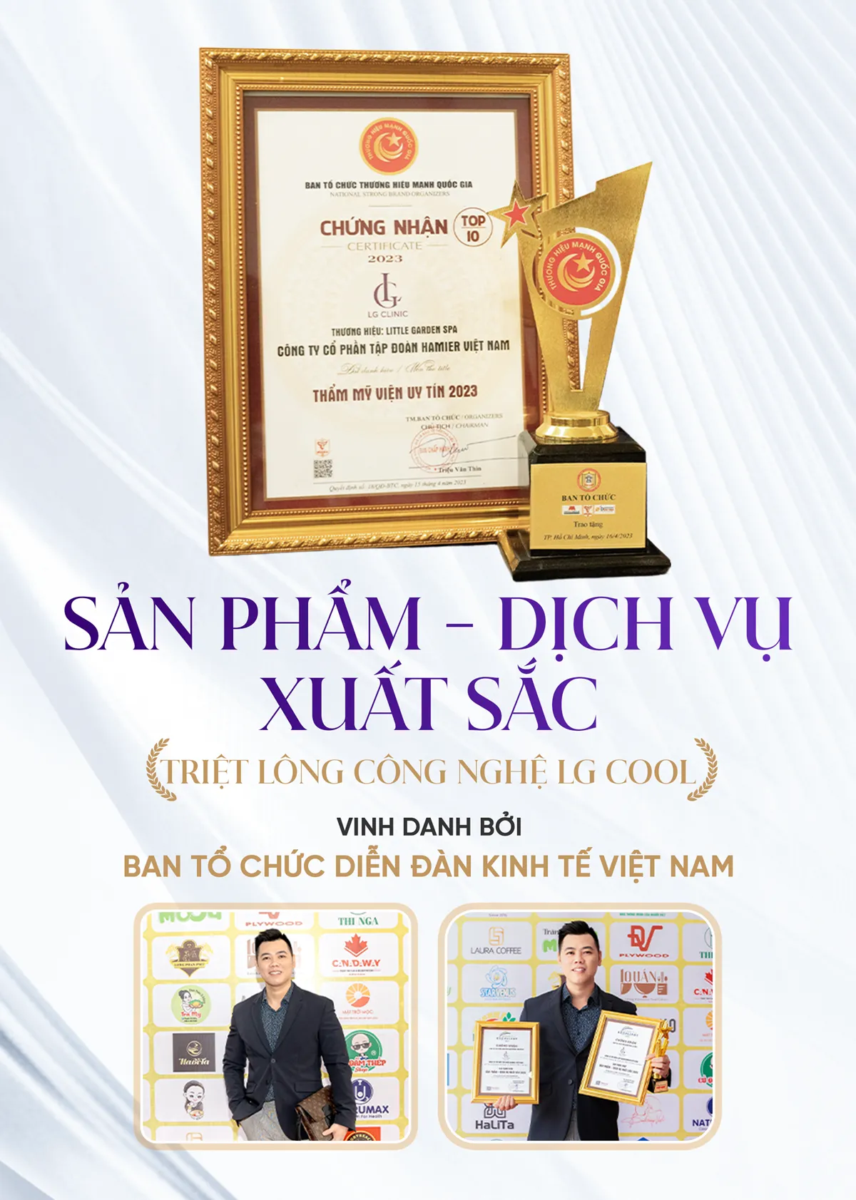 Giải thưởng thẩm mỹ viện uy tín MB