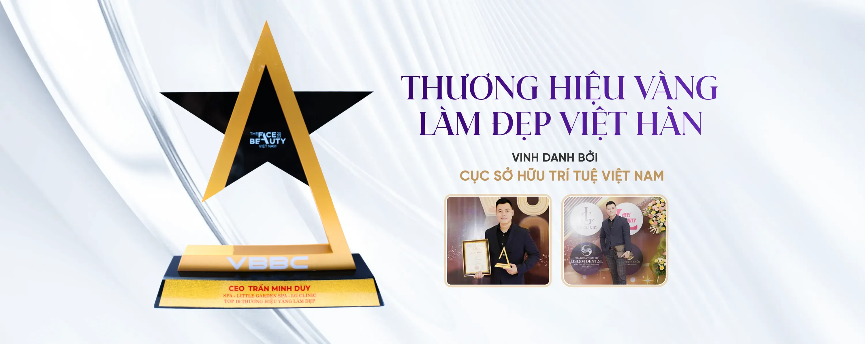 Giải thưởng Thương hiệu vàng làm đẹp Việt Hàn