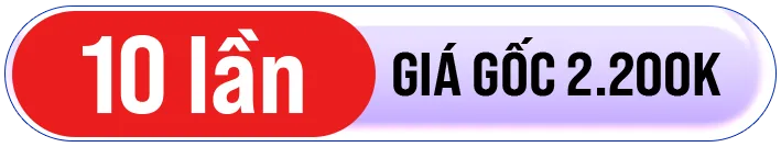 Triệt lông 10 lần