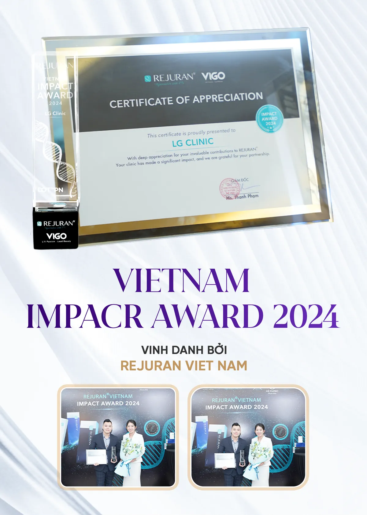 Vietnam Impact Award 2024 Rejuran MB