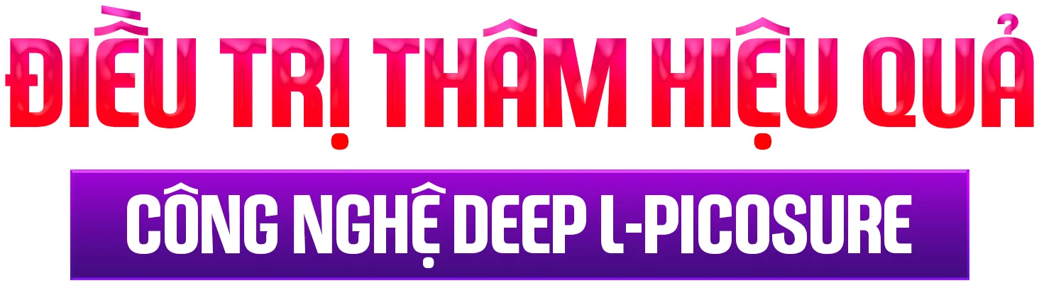 Điều trị thâm hiệu quả