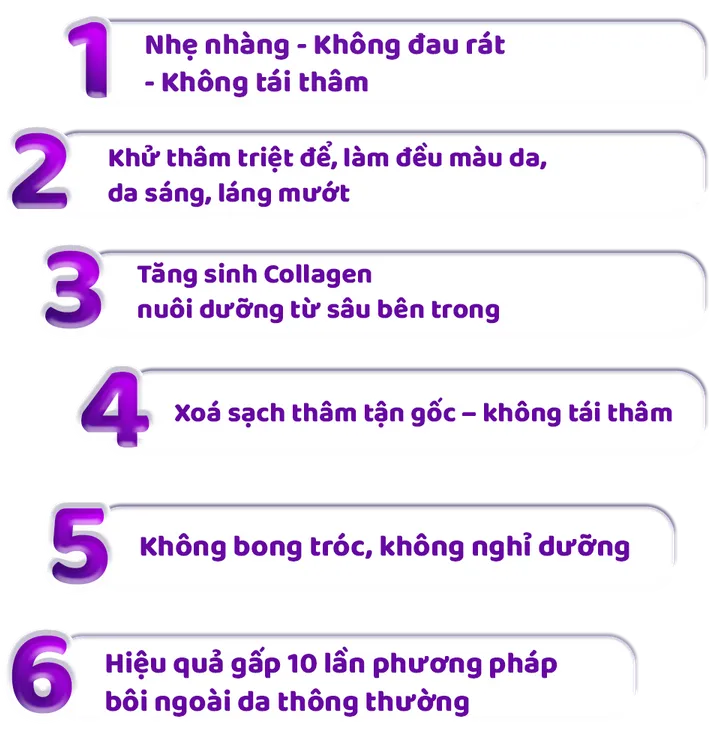 List hết sắc thâm 1