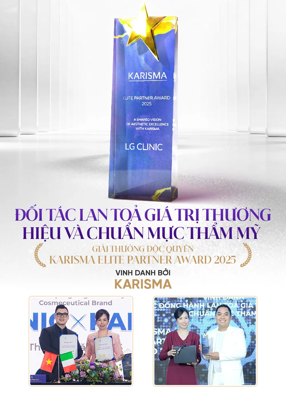 Giải thưởng độc quyền Karisma Elite Partner Award 2025 MB