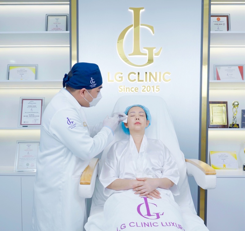 tiêm botox xoá nếp nhăn