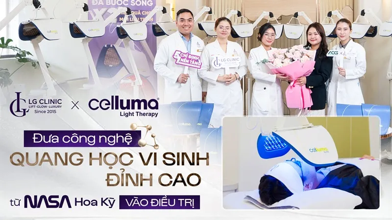 lg clinic so huu cong nghe quang hoc vi sinh celluma
