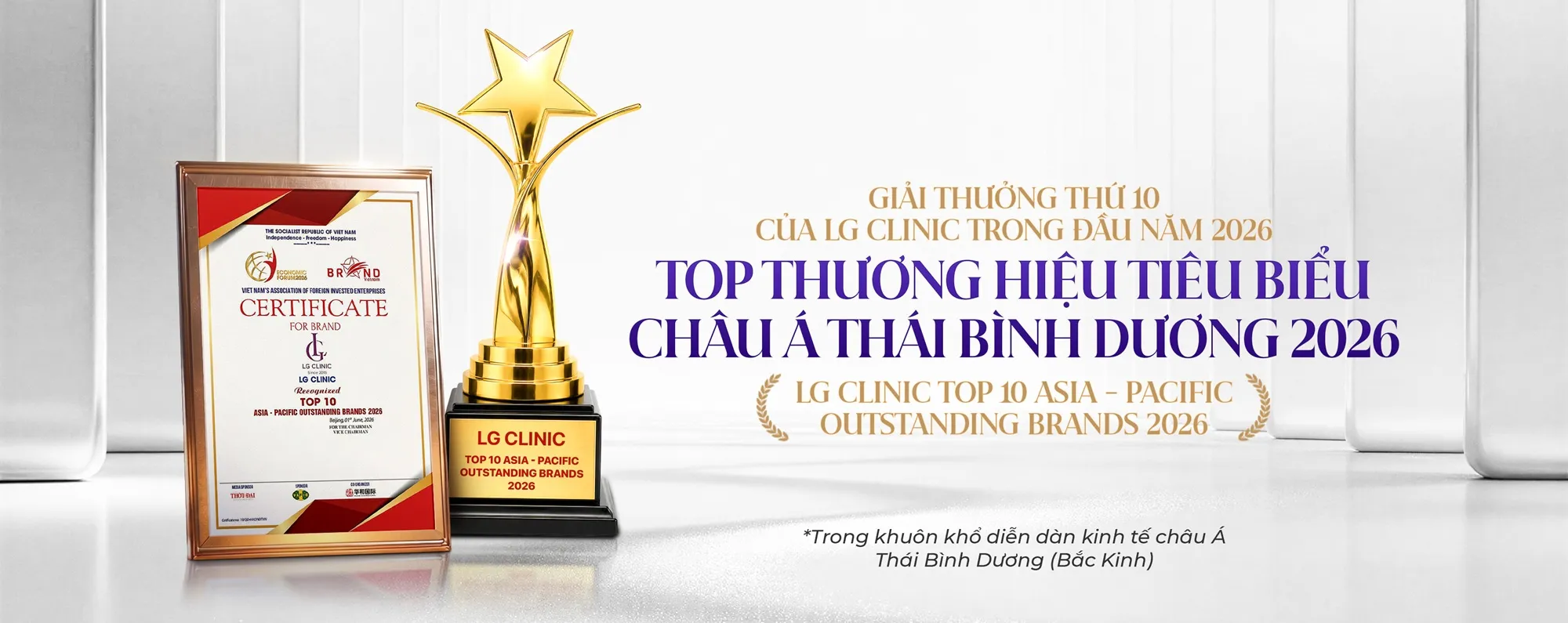 giải thưởng top thương hiệu tiêu biểu châu á thái bình dương